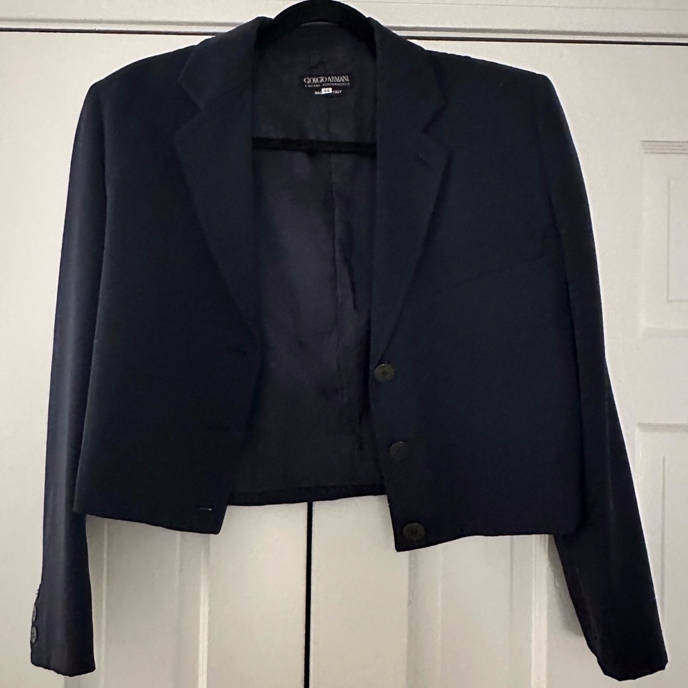Giorgio Armani Black Blazer